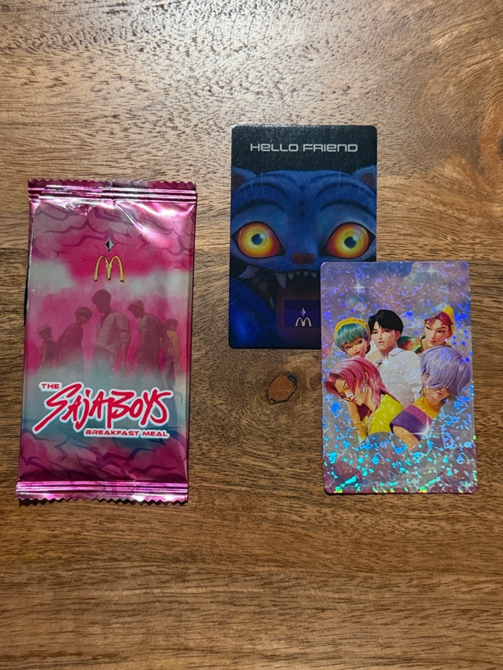 McDonald’s Saja Boys Group Card w/ Derpy Code